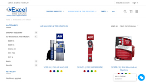 Excel Tire Gauge - Air & Vacuum Machine