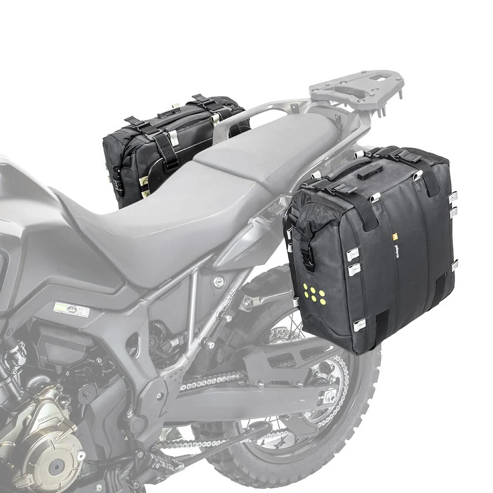 Illustrative image for soft luggage for adventure motorcycles