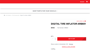 ARB - Digital Tire Inflator ARB601