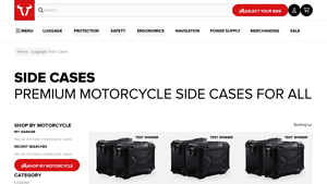 SW-MOTECH - TRAX ADV Motorcycle Panniers