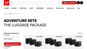 SW-MOTECH - Adventure Luggage Sets for Motorcycles