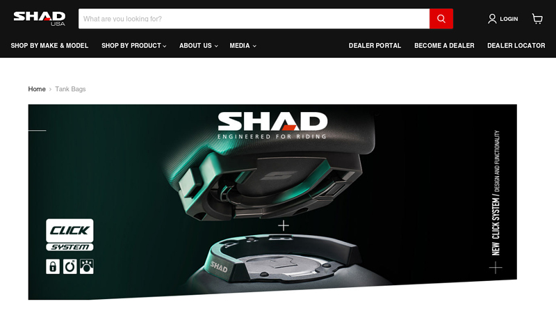 SHAD Motorcycle Tank Bags – Convenient Riding Gear