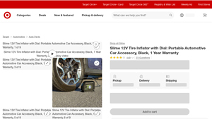 Slime - 12V Tire Inflator