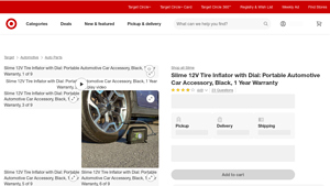 Target - Slime 12V Tire Inflator
