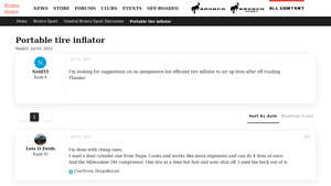 NAPA - Heavy Duty 12v Horizontal Electric Air Compressor