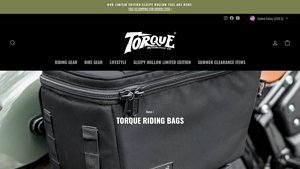 Torque Motorcycle Co - TORQUE MINI SADDLE BAGS