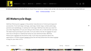 Wolfman - Motorcycle Luggage