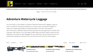 Wolfman Luggage - Adventure Motorcycle Bags