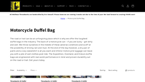 Wolfman - Waterproof Motorcycle Duffel Bag