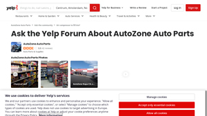 Yelp - AutoZone Air Compressor