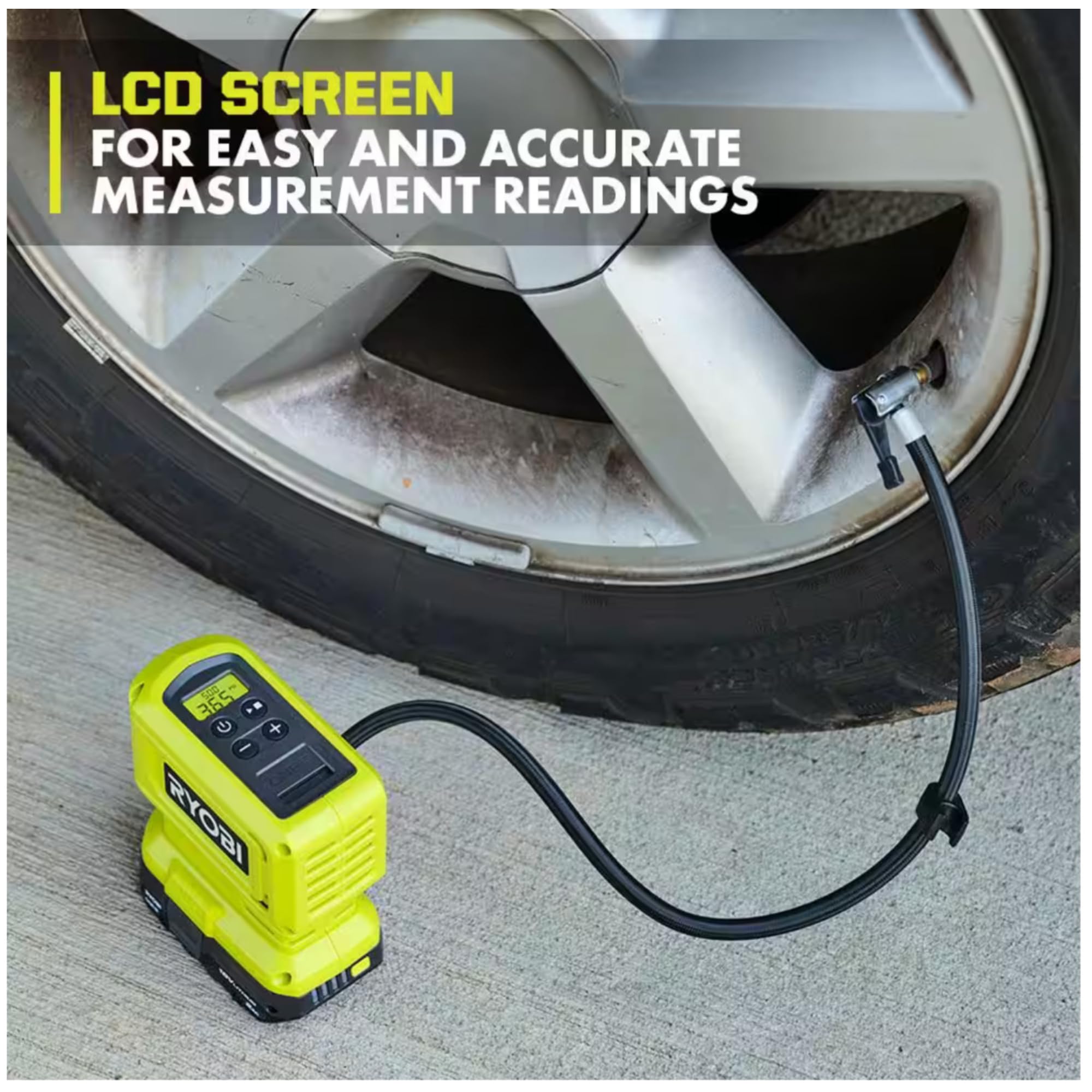 An application scenario or product detail of 18 v ryobi tire inflator - Image 7
