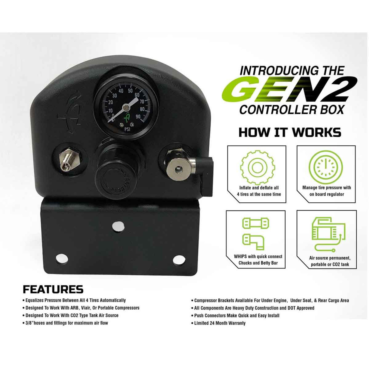 An application scenario or product detail of 4 tire inflation system - Image 17