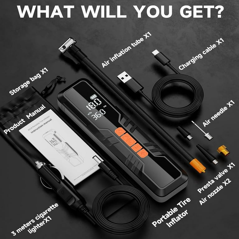 An application scenario or product detail of 8018 portable tire inflator - Image 8