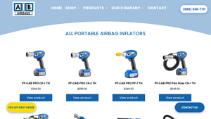 AB Airbags - Portable Airbag Inflators