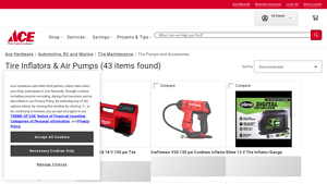 Ace Hardware - Tire Inflators & Air Pumps