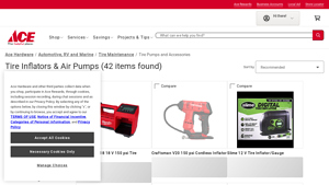 Ace Hardware - Tire Inflators & Pumps