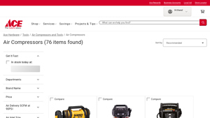 Ace Hardware - Air Compressors