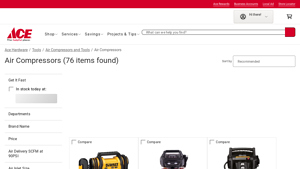 Ace Hardware - Air Compressors