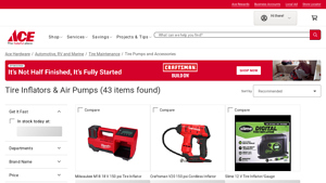 Ace Hardware - Tire Inflators & Air Pumps