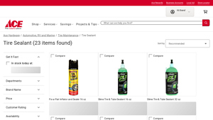 Fix-a-Flat - Inflator and Sealer