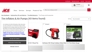 Ace Hardware - Tire Inflators & Air Pumps