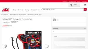 BullsEye - Rechargeable Tire Inflator