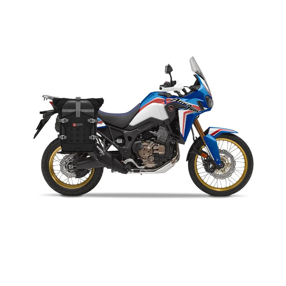 An application scenario or product detail of adventure bike panniers - Image 4