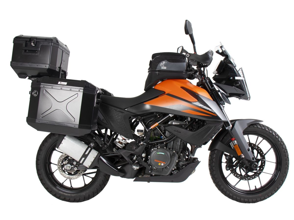 An application scenario or product detail of adventure bike panniers - Image 9