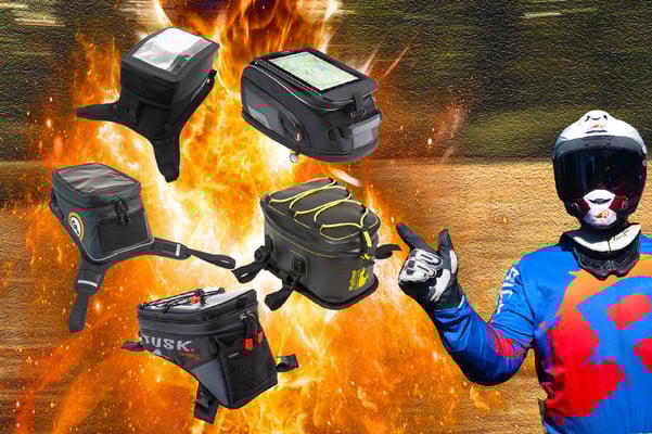 An application scenario or product detail of adventure bike tank bag - Image 9