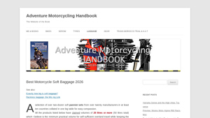 Adventure Motorcycling - Best Motorcycle Soft Baggage 2026