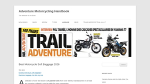 Adventure Motorcycling - Best Motorcycle Soft Baggage 2026