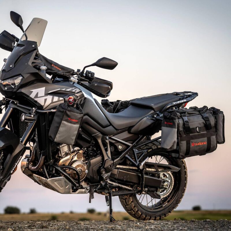 An application scenario or product detail of adventure saddlebags - Image 12