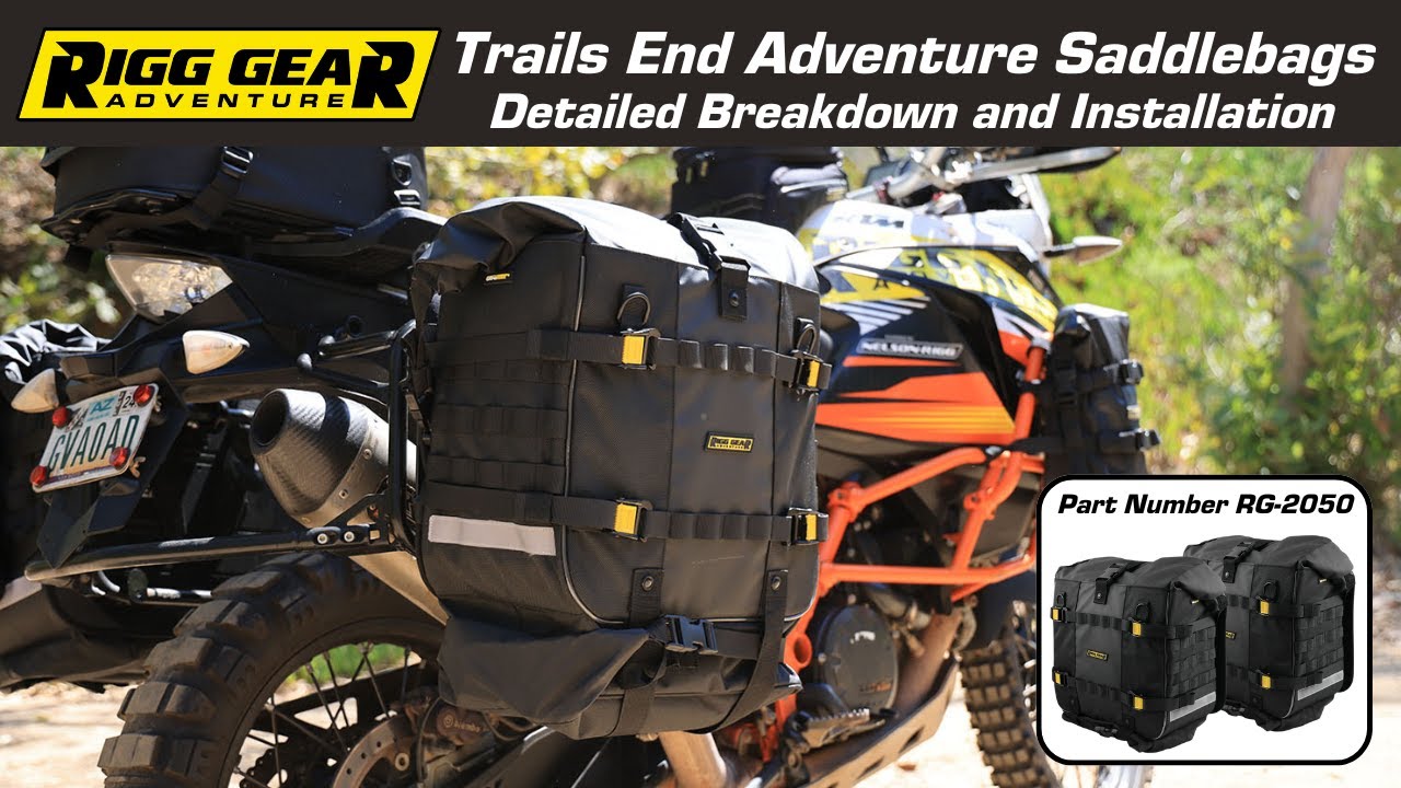 An application scenario or product detail of adventure saddlebags - Image 19