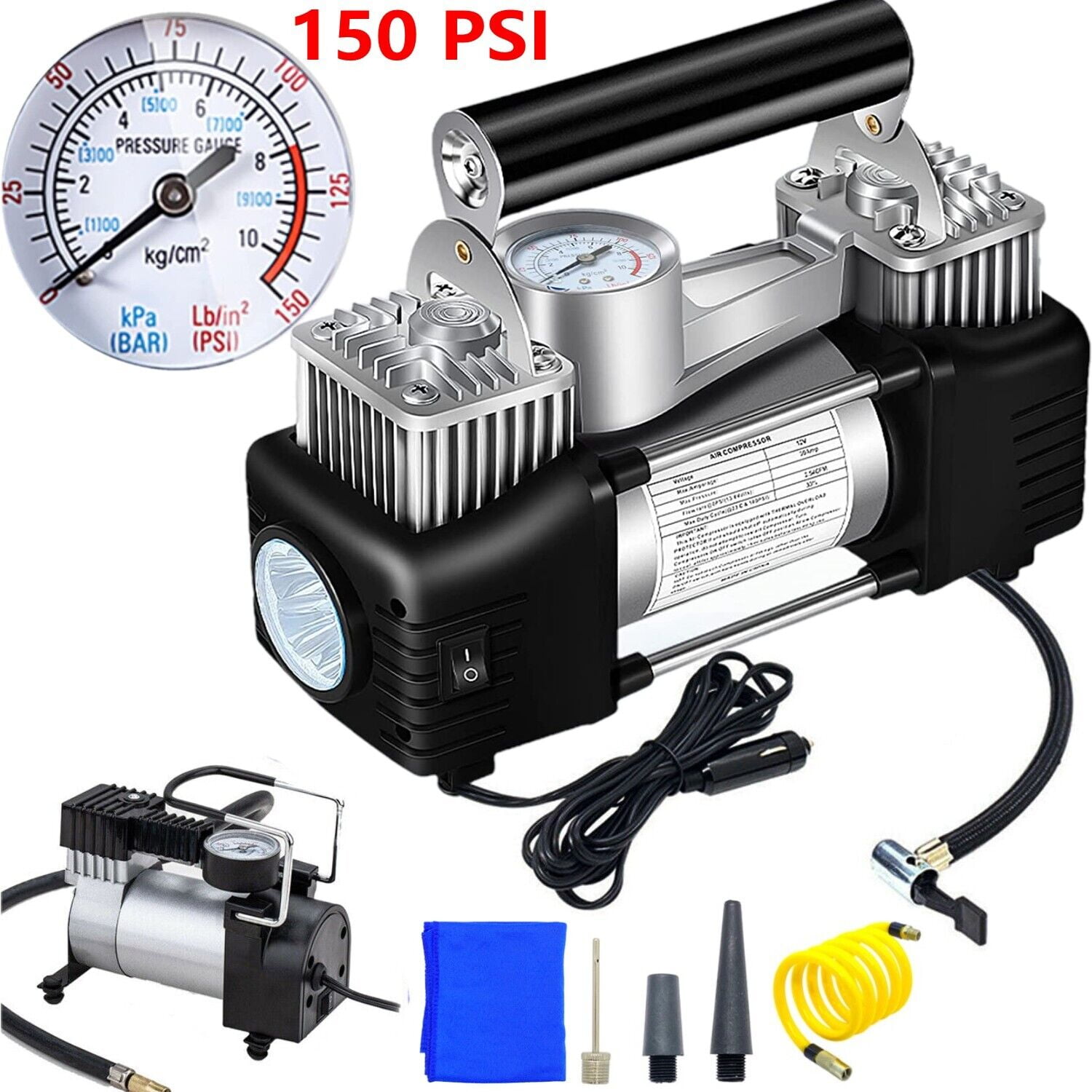 An application scenario or product detail of air compressor for auto tires - Image 15