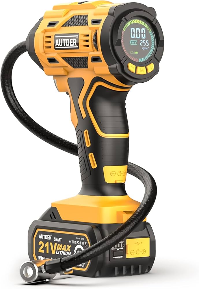 Featured image for the air compressor gun for tires guide