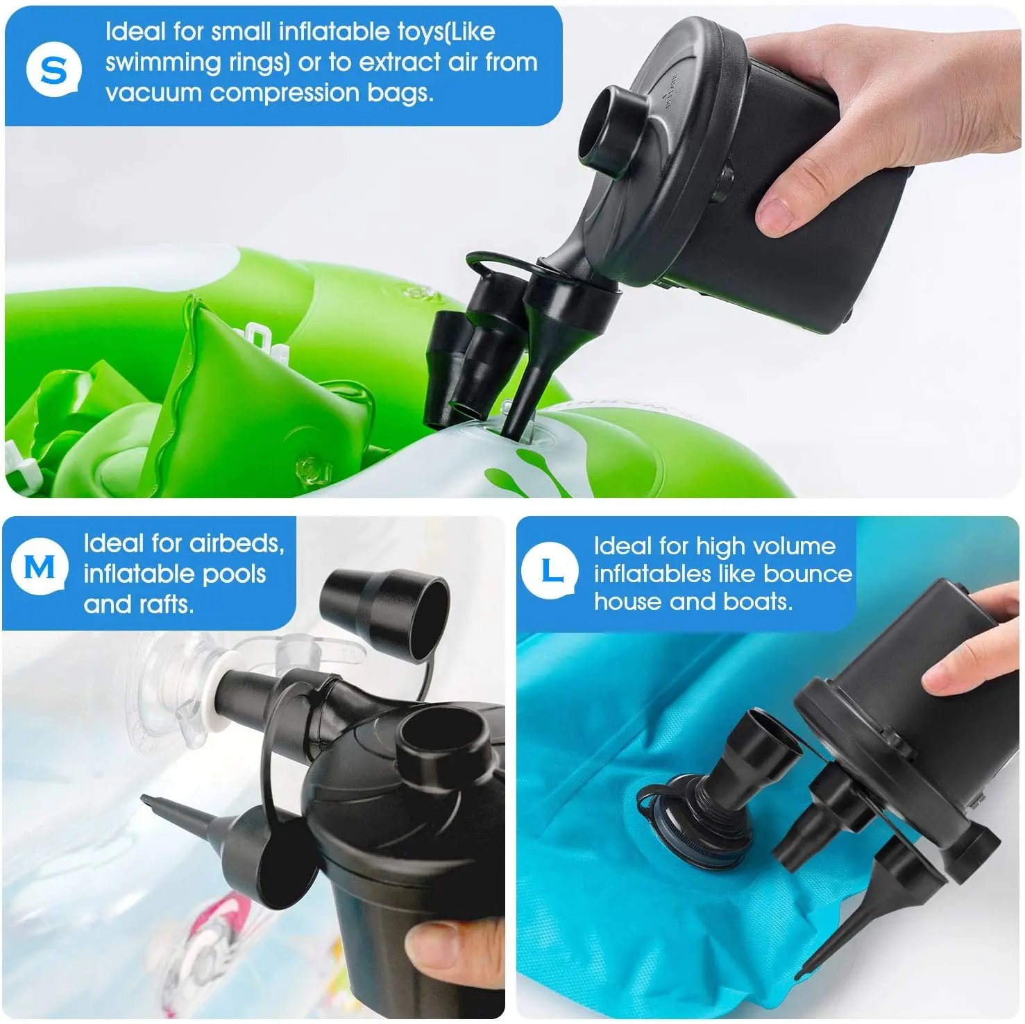 An application scenario or product detail of air mattress pump for car - Image 7