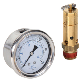 An application scenario or product detail of air pressure gauge for air compressor - Image 13