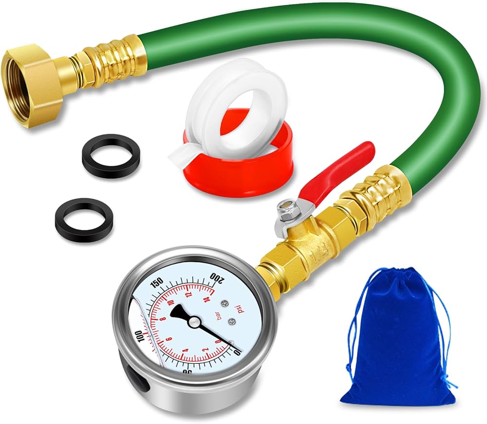 An application scenario or product detail of air pressure gauge hose - Image 1