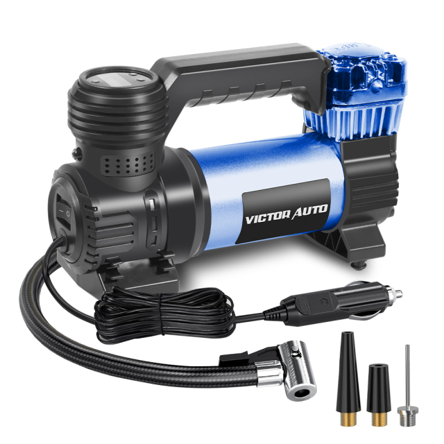 An application scenario or product detail of air pump with car adapter - Image 6