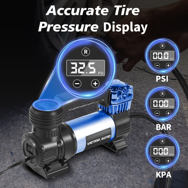An application scenario or product detail of air pump with car adapter - Image 14