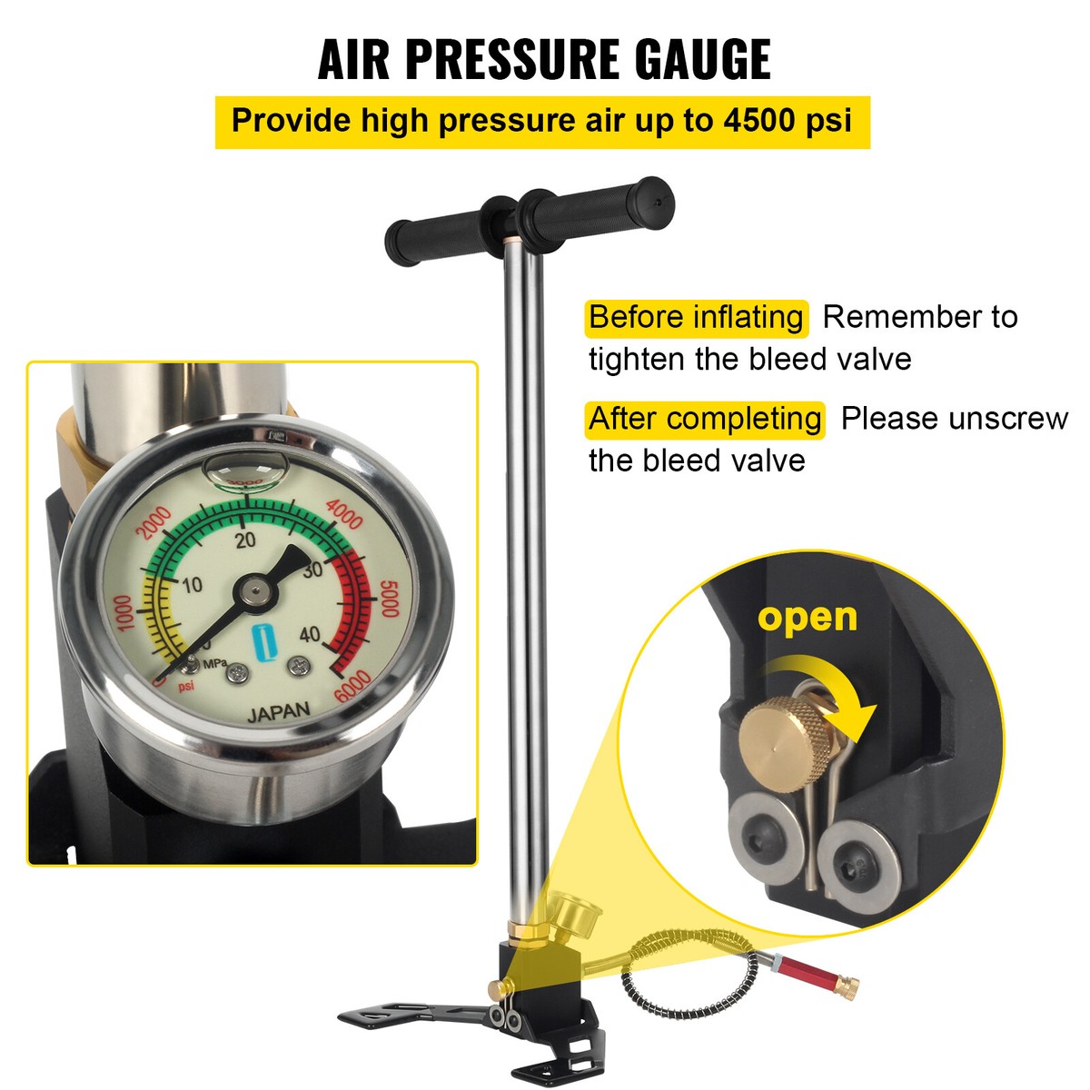 An application scenario or product detail of air pump with pressure gauge - Image 11