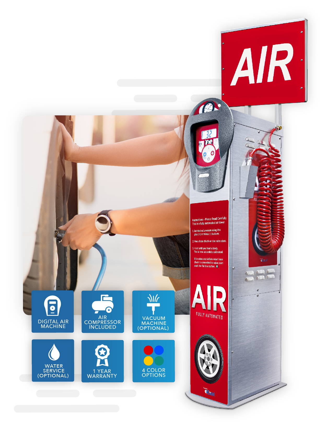 An application scenario or product detail of air pumps for car tires near me - Image 11