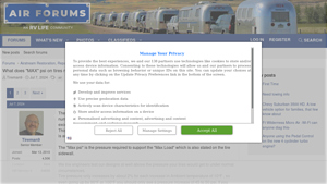 AirForums - Tire Pressure Insights