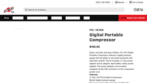 Airlift Company - Digital Portable Compressor