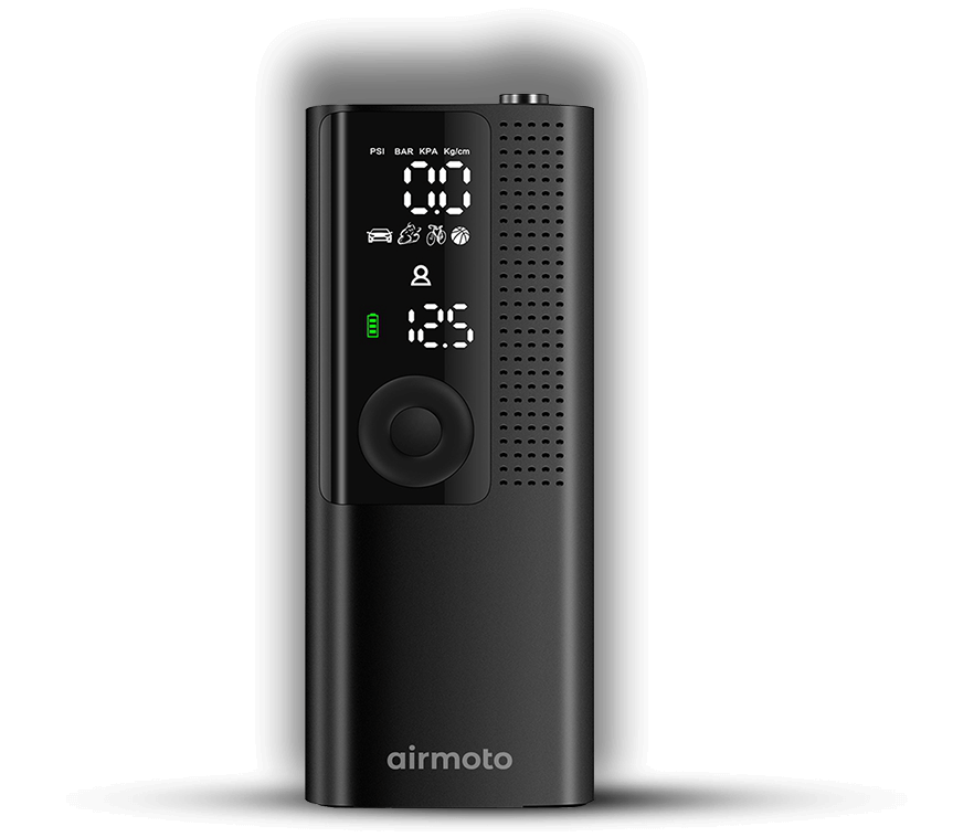 An application scenario or product detail of airmoto tire inflator portable air compressor - Image 7