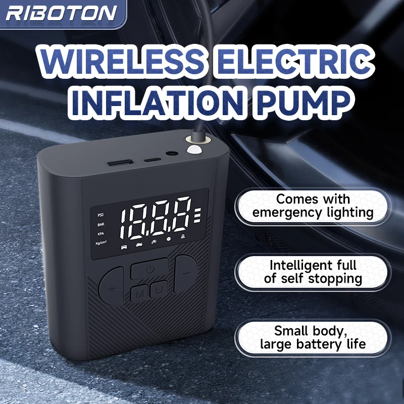 An application scenario or product detail of airmoto tire inflator portable air compressor - Image 15