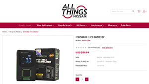 Rhino USA - Portable Tire Inflator