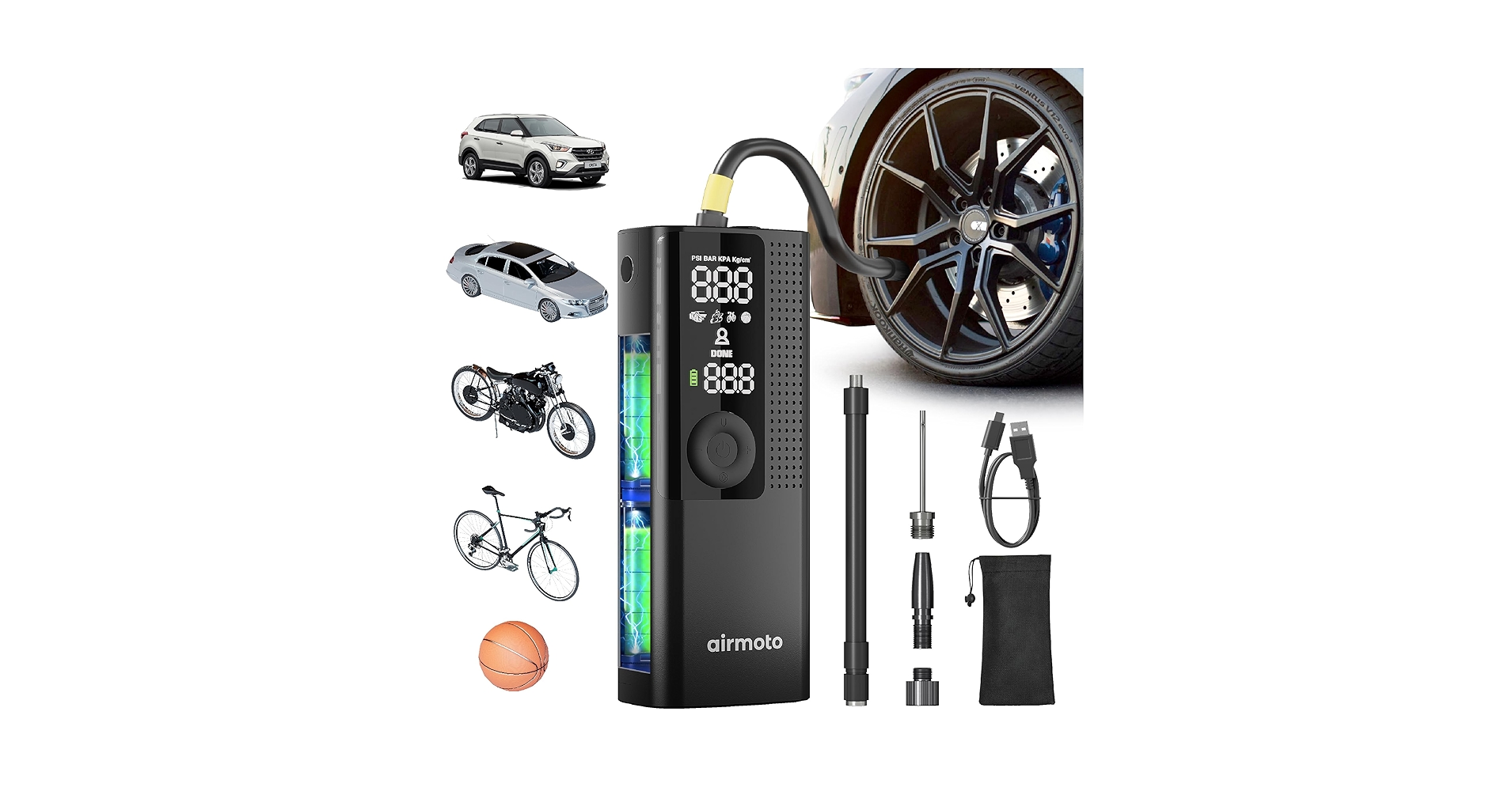 An application scenario or product detail of amazon portable air pump - Image 18