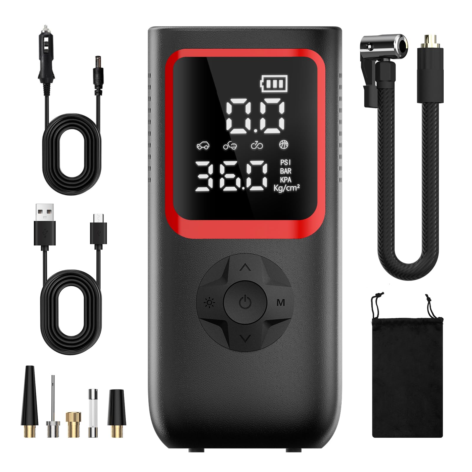 An application scenario or product detail of amazon portable tire inflator - Image 10