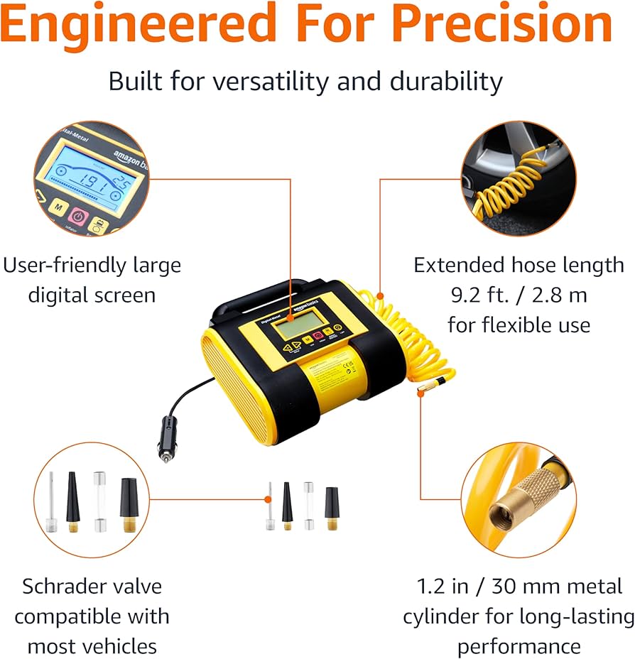 An application scenario or product detail of amazon portable tire inflator - Image 15